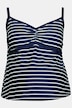 Bellieva tankini, ringer, rynker, justerbare stropper