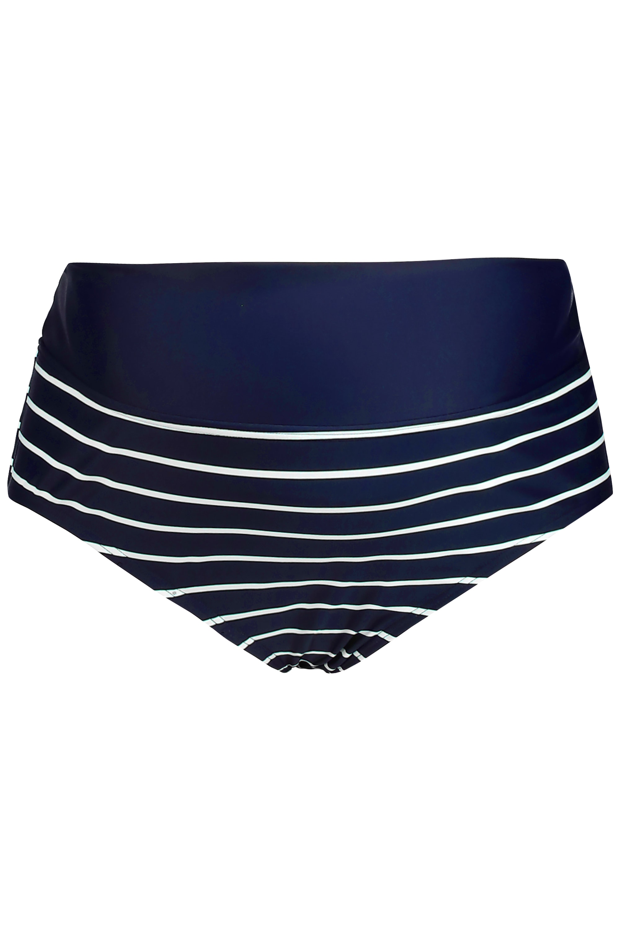 Ulla Popken Damen große Größen Bellieva Tankini Ringel Raffung