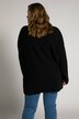 Bellieva-Pullover, Stehkragen, Druckknöpfe, Langarm, GOTS