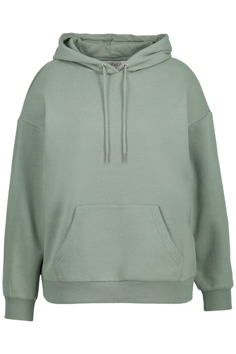 Mikina s kapucí, oversize, dlouhé rukávy