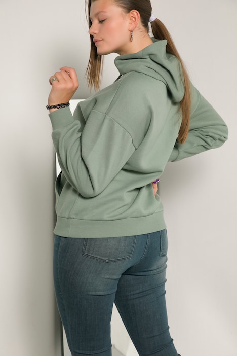 Hoodie, oversized, Kapuze, Langarm