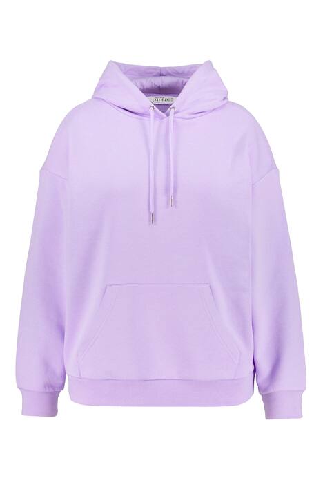 Mikina s kapucí, oversize, dlouhé rukávy