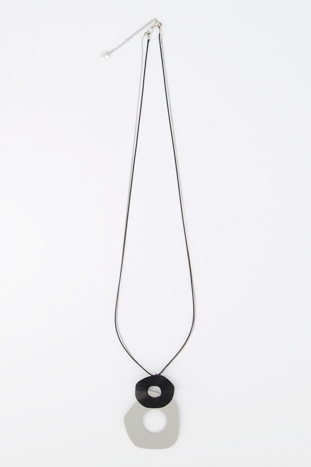 Grote Maten ketting, Dames, grijs, Maat: One Size, Metallic vezels, Ulla Popken Grote Maten ketting, Dames, grijs, Maat: One Size, Metallic vezels, Ulla Popken