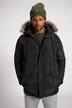 Parka STHUGE, capuche, fourrure synthétique amovible, jusqu'au 8 XL
