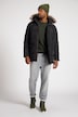 Parka STHUGE, capuche, fourrure synthétique amovible, jusqu'au 8 XL