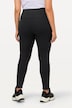 Leggings, voering van geweven bont, extra warm, hoge taille