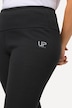 Leggings, voering van geweven bont, extra warm, hoge taille