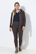Leggings, voering van geweven bont, extra warm, hoge taille