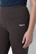 Leggings, voering van geweven bont, extra warm, hoge taille