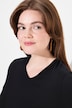 T-paita, 2 kpl./pakkaus, v-pääntie, lyhyet hihat, luomupuuvillaa