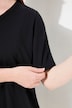 T-paita, 2 kpl./pakkaus, v-pääntie, lyhyet hihat, luomupuuvillaa