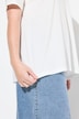 T-Shirts, 2er-Pack, V-Ausschnitt, Halbarm, Biobaumwolle