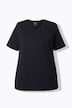 T-shirts en coton bio. Col en V et manches courtes. Lot de 2