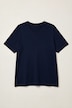 T-shirts, basic, set van 2, V-hals, korte mouwen, biologisch katoen