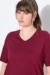 T-Shirts, 2er-Pack, V-Ausschnitt, Halbarm, Biobaumwolle