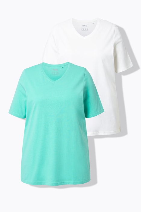 2 Pack of Eco Cotton Basic Tees