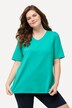 T-Shirts, 2er-Pack, V-Ausschnitt, Halbarm, Biobaumwolle