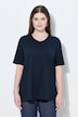 T-Shirts, 2er-Pack, V-Ausschnitt, Halbarm, Biobaumwolle