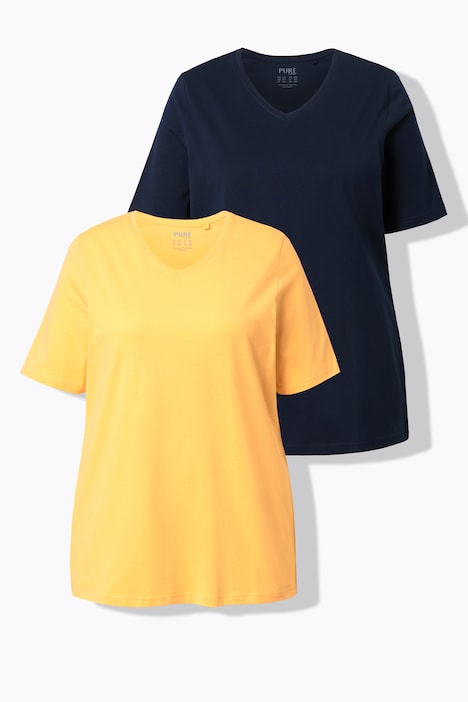 2 Pack of Eco Cotton Basic Tees