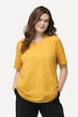 T-Shirts, 2er-Pack, V-Ausschnitt, Halbarm, Biobaumwolle