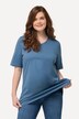 T-Shirts, 2er-Pack, V-Ausschnitt, Halbarm, Biobaumwolle