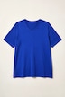 T-shirts, basic, set van 2, V-hals, korte mouwen, biologisch katoen