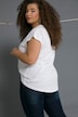 T-shirt, oversized, ronde hals, korte mouwen, set van 2
