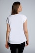 T-shirt, oversized, ronde hals, korte mouwen, set van 2