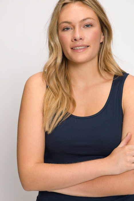 Linne, 2-pack, enfärgat/randigt, ekobomull