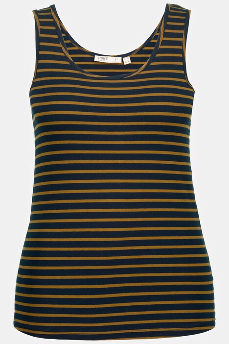 Linne, 2-pack, enfärgat/randigt, ekobomull