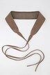 Soft Suede Look Tie Belt
