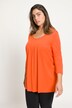 Basic Pleat Front A-line Fit Super Soft Tee