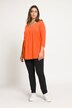 Basic Pleat Front A-line Fit Super Soft Tee