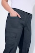 Pantalon cargo 7/8. Taille confortable
