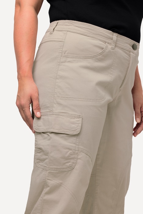 Stretch Cotton Cargo Crop Pants | Pant | Pants