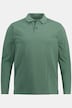 Polo JP 1880 en piqué, manches longues, collection Basic - jusqu'au 8 XL