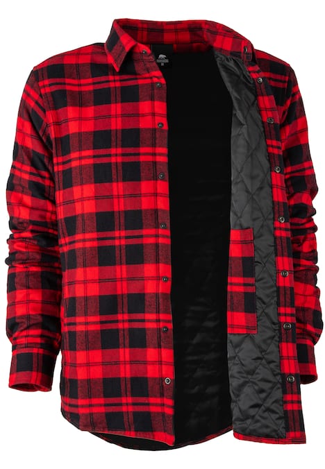 Skogmän II Flanellhemd gefüttert