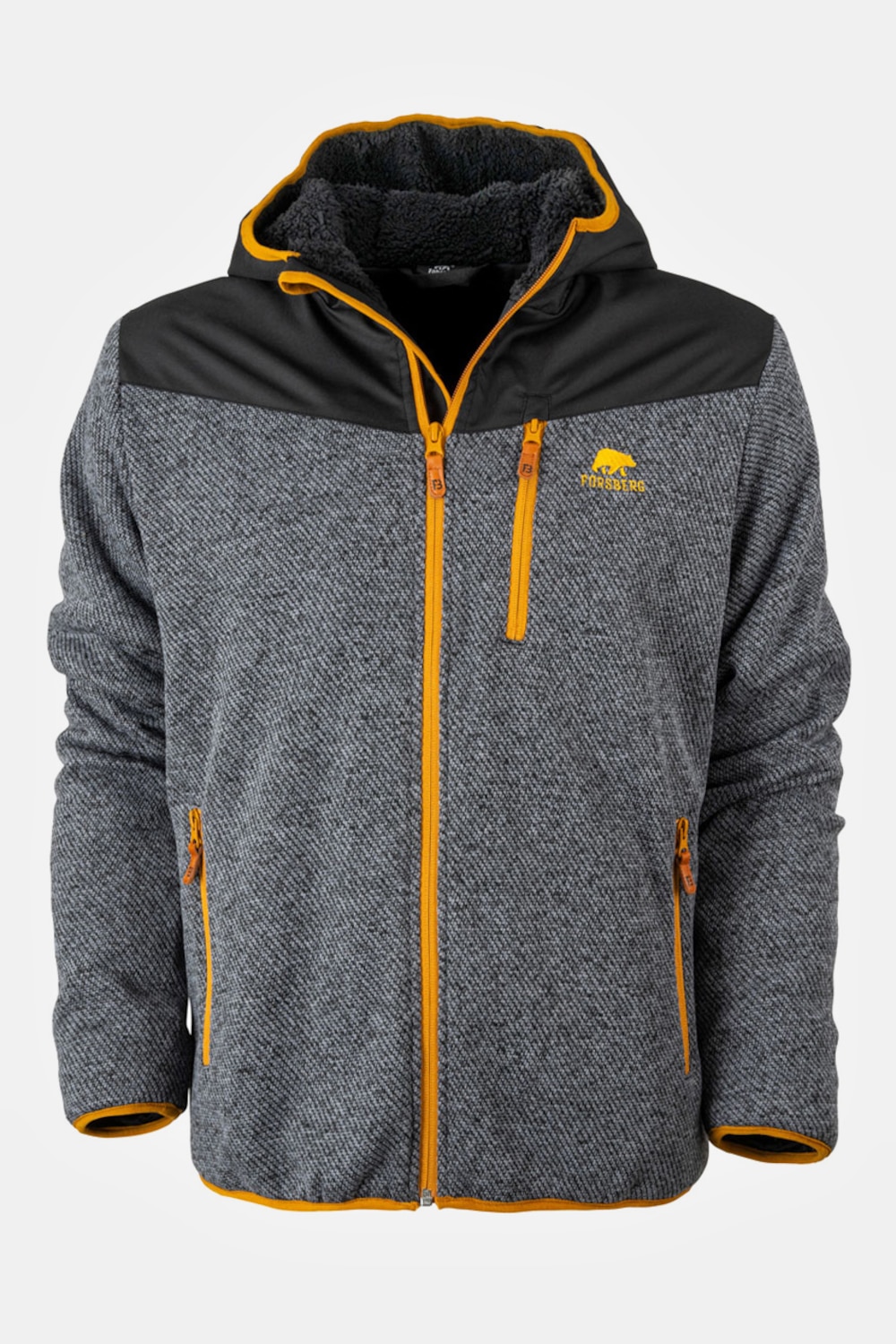 FORSBERG Yulgran II Strickfleecejacke gefüttert