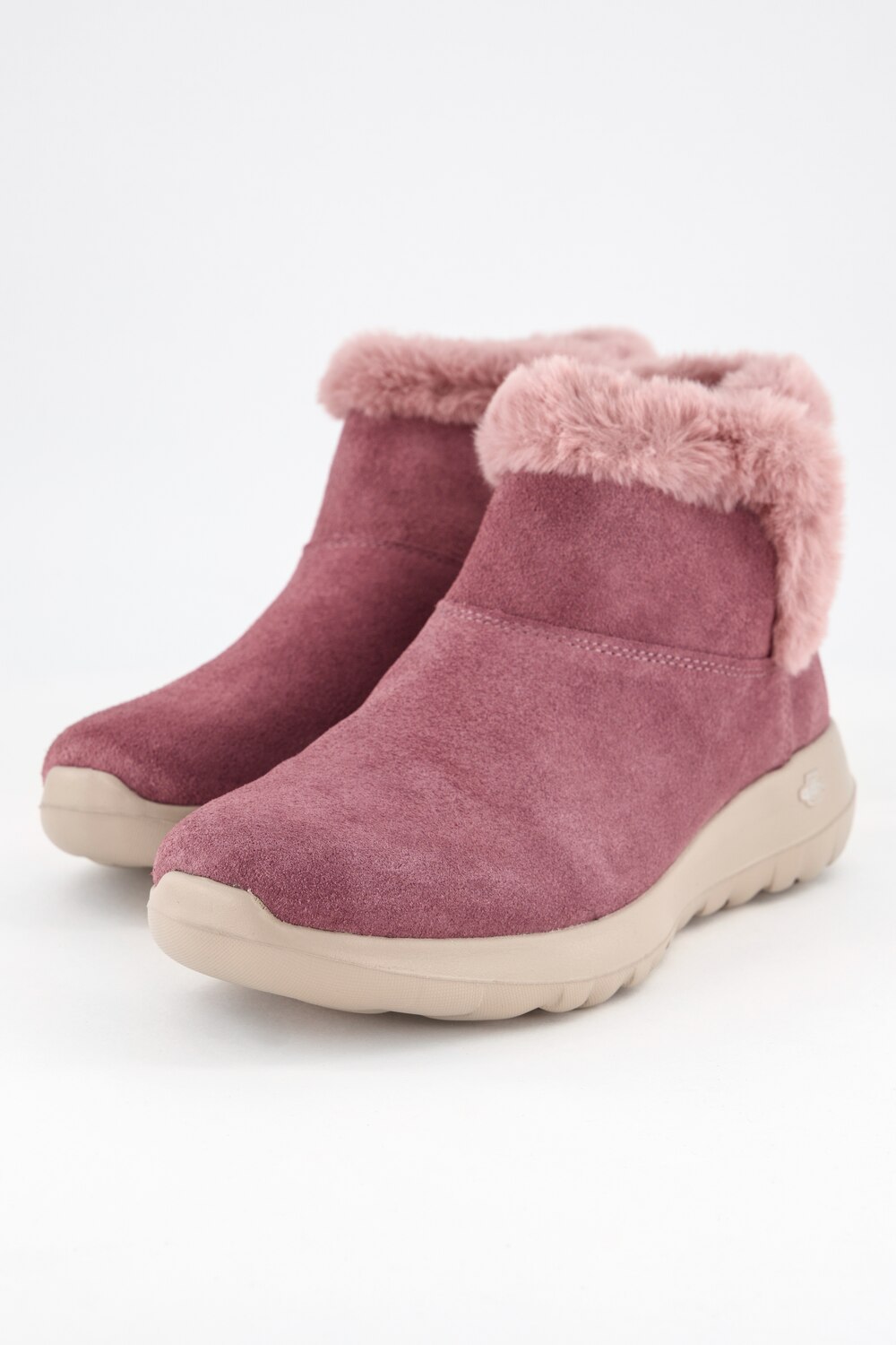 Grote Maten Skechers boots, Dames, rood, Maat: 39, Leer/Polyester, Ulla Popken