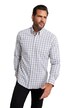 Kostkovaná košile, dlouhé rukávy, límec s knoflíky, Modern střih