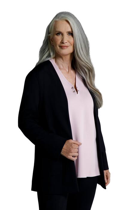 Blejzr, vypasovaný, otevřený střih, částečná podšívka, Punto di Roma