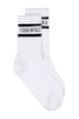 Ponožky s logem, žebrované