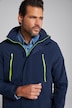 Giacca funzionale per l'outdoor in tessuto ripstop con dettagli a contrasto, disponibile fino alla tg. 8XL
