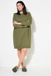 Sweatkleid, oversized, betonte Schultern