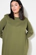 Sweatkleid, oversized, betonte Schultern