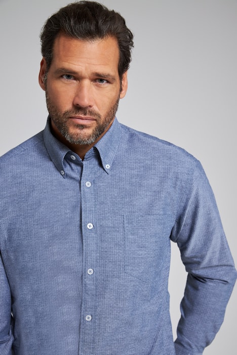 Wzorzysta koszula, długi rękaw