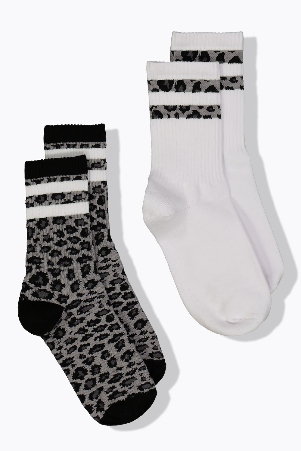 Große Größen Statement Socken, Damen, grau, Größe: 39-42, Baumwolle/Synthetische Fasern, Studio Untold