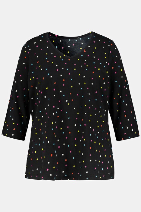 Pick A Print Cotton V-Neck Tee