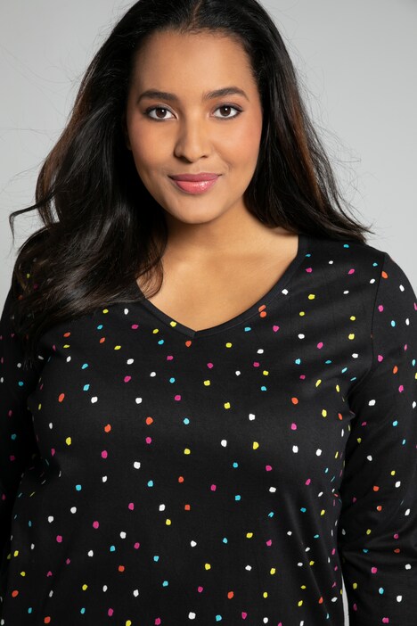 Pick A Print Cotton V-Neck Tee