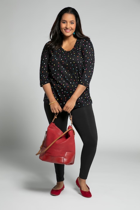 Pick A Print Cotton V-Neck Tee
